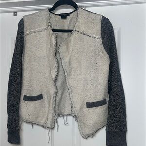 Gray & Cream Jacket by Drew